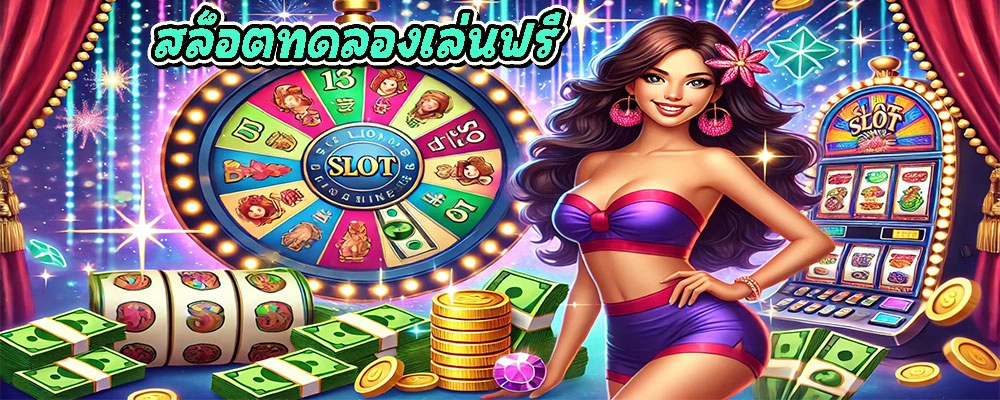 สล็อตทดลองเล่นฟรี เกมดังจากค่ายชั้นนำได้แบบไม่มีเงื่อนไข