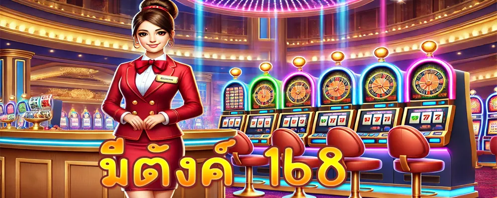 มีตังค์ 168 เว็บบริการเกมสล็อตจากทุกค่ายดัง ลิขสิทธิ์แท้