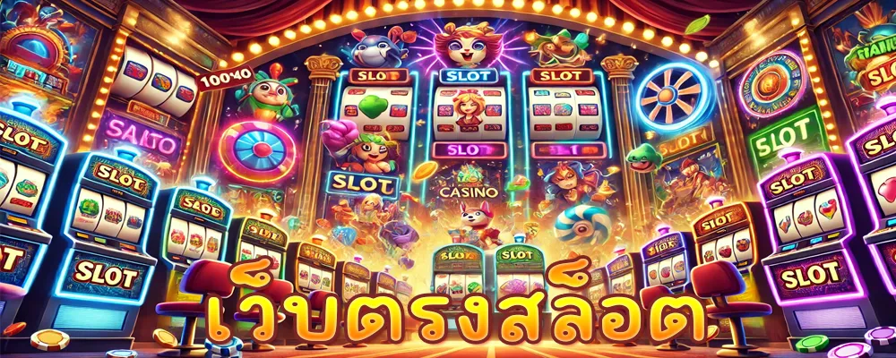 เว็บตรงสล็อต แตกง่ายทุกเกม รับโบนัสไม่อั้น ถอนได้จริง!