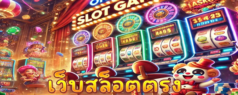 เว็บสล็อตตรง ฝาก-ถอนออโต้ ปลอดภัย ทำกำไรได้จริง