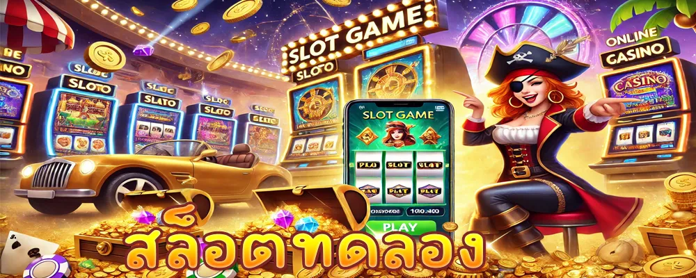 สล็อตทดลอง ทดลองเล่นสล็อตฟรีทุกค่าย แตกง่าย จ่ายจริง!
