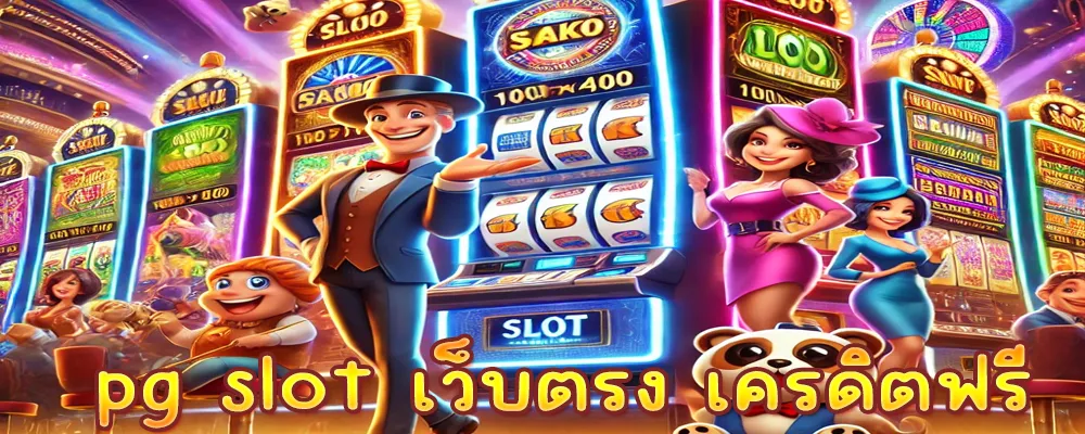 pg slot เว็บตรง เครดิตฟรี แจกโปรโมชั่นจัดเต็ม ทุกสัปดาห์