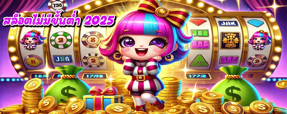 สล็อตไม่มีขั้นต่ำ 2025 เกมแตกง่าย จ่ายจริง ถอนเงินได้เต็มจำนวน